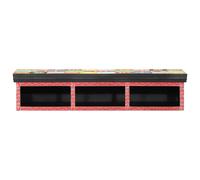 vidaXL TV Cabinet Multicolour 100 x 30 x 22 cm Engineered wood