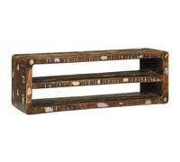 vidaXL TV Cabinet Multicolour 100 x 32 x 36 cm Solid Reclaim wood