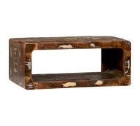 vidaXL TV Cabinet Multicolour 60 x 30 x 25 cm Solid Reclaim wood