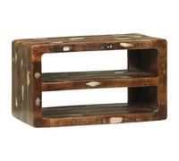 vidaXL TV Cabinet Multicolour 60 x 32 x 36 cm Solid Reclaim wood