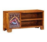 vidaXL TV Cabinet Multicolour 90x30x45 Solid Wood Acacia TV stand TV sideboard