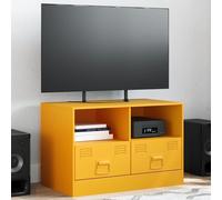 vidaXL TV Cabinet Mustard Yellow 67x39x44 cm Steel