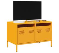 vidaXL TV Cabinet Mustard Yellow 68x39x43.5 cm Cold-rolled Steel