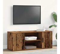 vidaXL TV Cabinet Old wood 100 x 35 x 40 cm Engineered wood