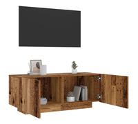 vidaXL TV Cabinet Old Wood 100x35x40 cm Engineered Wood