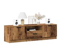 vidaXL TV Cabinet Old Wood 140x35x40 cm Engineered Wood