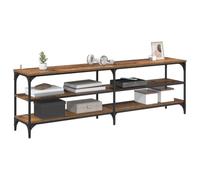 vidaXL TV Cabinet Old Wood 160 x 30 x 50 cm Engineered Wood and Iron