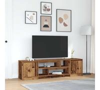 vidaXL TV Cabinet Old Wood 188.5x41x50 cm Engineered Wood