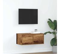 vidaXL TV Cabinet Old Wood 60x31x25.5 cm Engineered Wood TV bench hifi cabinet
