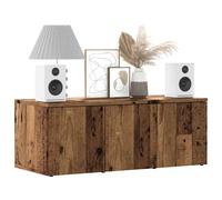 vidaXL TV Cabinet Old Wood 80x34x30 cm Engineered Wood TV stand TV sideboard