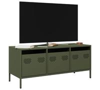 TV Cabinet TV Stand TV Unit Entertainment Centre Cold-rolled Steel vidaXL