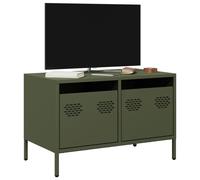 vidaXL TV Cabinet Olive Green 68x39x43.5 cm Cold-rolled Steel
