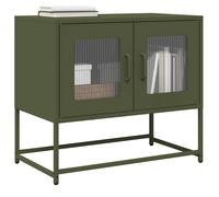 vidaXL TV Cabinet Olive Green 68x39x60.5 cm Cold-rolled Steel