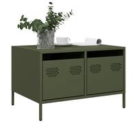 vidaXL TV Cabinet Olive Green 68x50x43.5 cm Cold-rolled Steel, Green