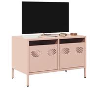 vidaXL TV Cabinet Pink 68x39x43.5 cm Cold-rolled Steel