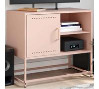 vidaXL TV Cabinet Pink 68x39x60.5 cm Steel