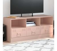 TV Cabinet TV Stand TV Unit Entertainment Centre Media Cabinet Steel vidaXL