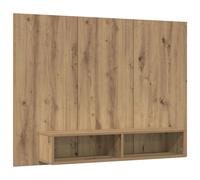 vidaXL TV Cabinet Set Artisan Oak 120 x 23.5 x 90 cm Engineered Wood