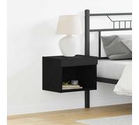 vidaXL TV Cabinet Set 2 pcs Black Oak 40 x 30 x 30 cm Engineered Wood