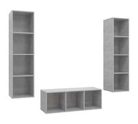 vidaXL TV Cabinet White 150x30x44.5 cm Engineered Wood, White