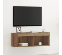 vidaXL TV Cabinet Set Artisan oak 80 x 30 x 30 cm Engineered Wood