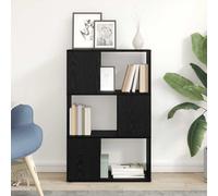 vidaXL TV Cabinet Set Black 60 x 24 x 94.5 cm Engineered Wood