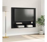 vidaXL TV Cabinet Set Black Oak 120 x 23.5 x 90 cm Engineered Wood