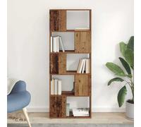 vidaXL TV Cabinet Set Brown 60 x 24 x 156 cm Engineered Wood