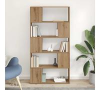 vidaXL TV Cabinet Set Brown 80 x 24 x 156 cm Engineered Wood