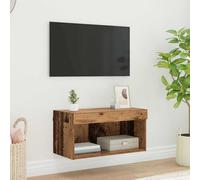 vidaXL TV Cabinet Set Old Wood 60 x 30 x 30 cm Engineered Wood
