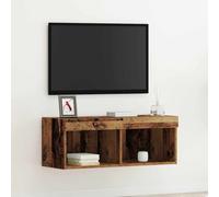 vidaXL TV Cabinet Set Old wood 80 x 30 x 30 cm Engineered Wood
