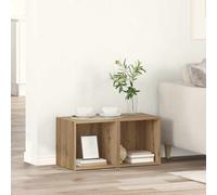 vidaXL TV Cabinet Set Wall-mounted 2 pcs Artisan Oak 37 x 35 x 37.5 cm