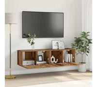 vidaXL TV Cabinet Set Wall-mounted 2 pcs Multicolour 60 x 30 x 30 cm