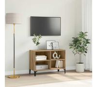 vidaXL TV Cabinet Set Brown Engineered Wood, Brown