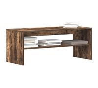 vidaXL TV Cabinet Smoked Oak 100x40x40 cm Engineered Wood