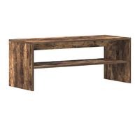 vidaXL TV Cabinet Smoked Oak 100x40x40 cm Engineered Wood tv stand