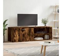 Vidaxl Tv Cabinet Smoked Oak 120X34X37 Cm Engineered Wood