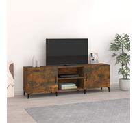 Vidaxl Tv Cabinet Smoked Oak 150X30X50 Cm Engineered Wood