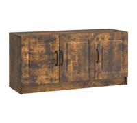 vidaXL TV Cabinet Smoked Oak 99 x 34.5 x 47 cm Engineered Wood
