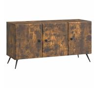 vidaXL TV Cabinet Smoked Oak 99 x 34.5 x 50 cm Engineered Wood