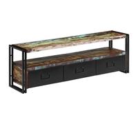 vidaXL Solid Reclaimed Wood TV Cabinet 120x30x40cm Entertainment Centre Stand