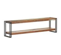 vidaXL TV Cabinet Solid Reclaimed Wood TV Storage Stand Wooden Stereo Lowboard