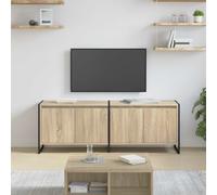 vidaXL TV Cabinet 140 x 36 x 49.5 cm Sonoma Engineered Wood, Brown