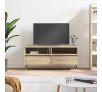 vidaXL TV Cabinet Sonoma Oak 100x34.5x44.5 cm Engineered Wood