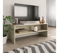 Vidaxl Tv Cabinet Sonoma Oak 100X40X40 Cm Engineered Wood