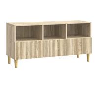 vidaXL TV Cabinet Sonoma Oak 102 x 34.5 x 50 cm Engineered Wood