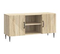 vidaXL TV Cabinet Sonoma Oak 102 x 34.5 x 50 cm Engineered Wood