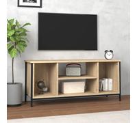 vidaXL TV Cabinet Media Furniture Sideboard Entertainment Centre TV Console Media Unit HiFi Cabinet Sonoma Oak 102x35x45 cm Engineered Wood
