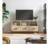 Vidaxl Tv Cabinet Sonoma Oak 102X36X50 Cm Engineered Wood