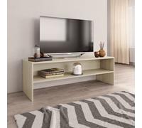 vidaXL TV Cabinet Sonoma Oak 120x40x40 cm Engineered Wood
